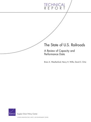 cover image of The State of U.S. Railroads